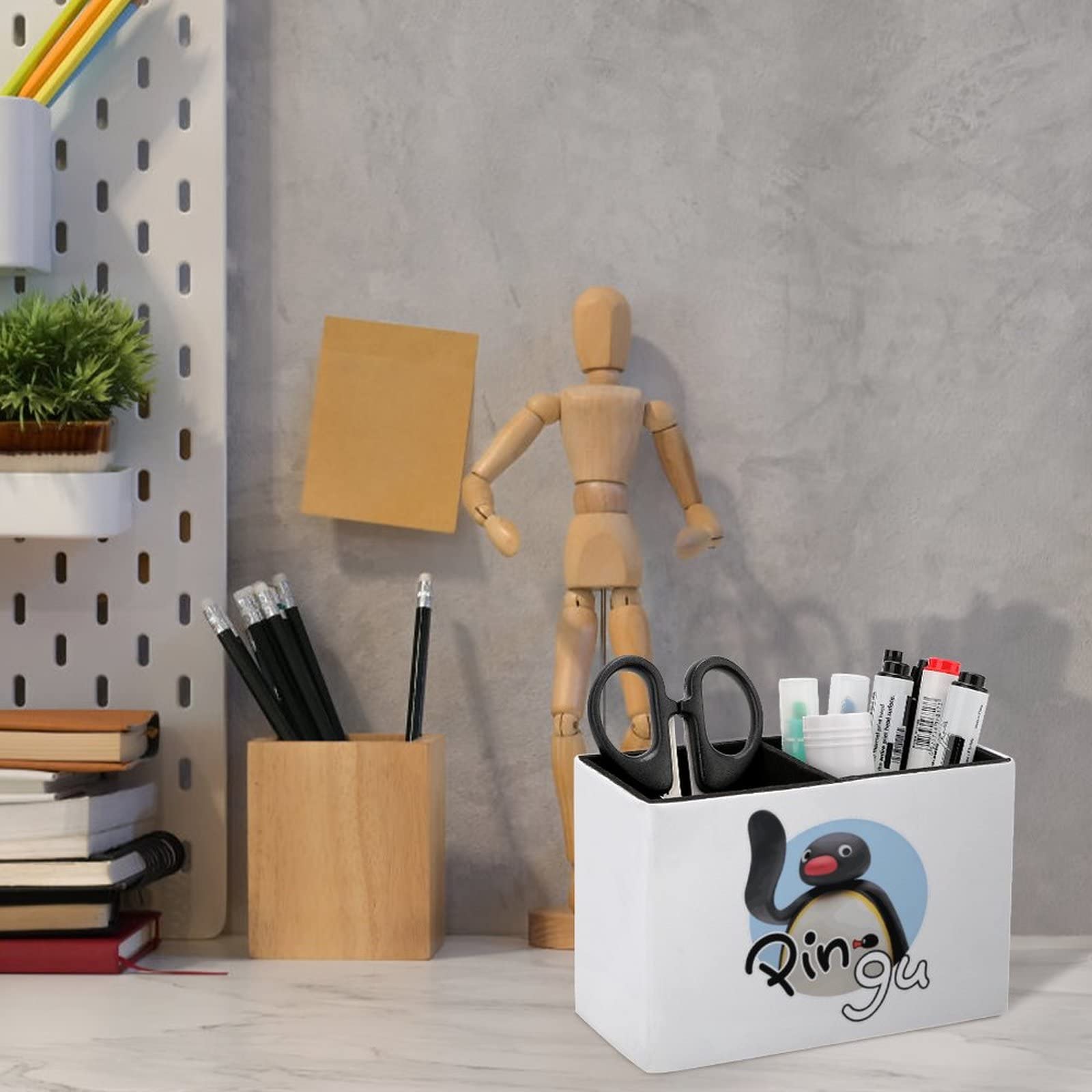 Amazon.co.jp: ペンスタンド ピングー キャラクター ペンギン